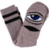 Toy Machine Skateboards Sect Eye Heather Pink Crew Socks - One size fits most
