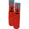 Toy Machine Skateboards Sect Hug Red Crew Socks - One size fits most