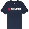 Element Skateboards Blazin' Eclipse Navy Boys Youth Short Sleeve T-Shirt - Large