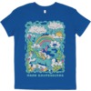 Meow Skateboards Dream True Royal Women's T-Shirt - Youth Large