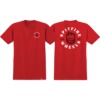 Spitfire Wheels Bighead Classic Red Boys Youth Short Sleeve T-Shirt - Small