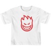 Spitfire Wheels Bighead White / Red Toddler T-Shirt - 4T