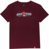 Spitfire Wheels Old E Drop Bighead Maroon Youth T-Shirts - Small