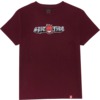 Spitfire Wheels Old E Drop Bighead Maroon Youth T-Shirts - Medium