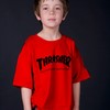 Thrasher Magazine Mag Logo Red Boys Youth Short Sleeve T-Shirt - Youth X-Small