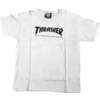 Thrasher Magazine Mag Logo White Boys Youth Short Sleeve T-Shirt - Youth Small