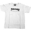 Thrasher Magazine Mag Logo White Boys Youth Short Sleeve T-Shirt - Youth Medium