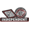 Independent Truck Company BTG 3 Pack Black / Red / White Patch Set