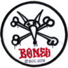 Powell Peralta 3.5" Vato Rat White / Black / Red Patch