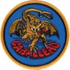 Powell Peralta Cab OG Dragon Blue / Gold Patch