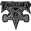 Thrasher Magazine Sk8-Goat Black / Silver Patch