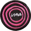 Umaverse Skateboards Pelka Bullseye Black / Pink Patch
