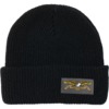 Anti Hero Skateboards Full Eagle Label Cuff Black Beanie Hat - One size fits most