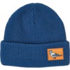 Anti Hero Skateboards Lil Pigeon Label Cuff Navy / Orange Beanie Hat - One size fits most