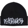 Deathwish Skateboards OG Deathspray Black Beanie Hat - One size fits most