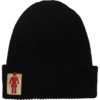 Girl Skateboards Naturals OG Black Beanie Hat - One size fits most