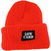 Lowcard Mag Longshoreman Orange Beanie Hat - One size fits most