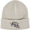 Real Skateboards Street Cleaner Cuff Silver Beanie Hat - One size fits most