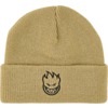 Spitfire Wheels Bighead Cuff Khaki / Black Beanie Hat - One size fits most