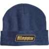Slappy Truck Company OG Logo Navy Beanie Hat - One size fits most