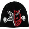 Thrasher Magazine Spitfire Thrash and Burn Black Skully Beanie - One size fits most