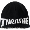 Thrasher Magazine Skate Mag Black Skully Beanie - One size fits most