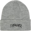 Thrasher Magazine Sketch Grey Beanie Hat - One Size Fits Most
