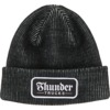 Thunder Trucks Script Cuff Grey / Black / White Beanie Hat - One size fits most