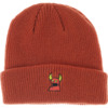 Toy Machine Skateboards Sketch Monster Rust Beanie Hat - One Size Fits Most