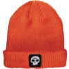Zero Skateboards Army Patch Orange Beanie Hat - One size fits most