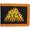 Spitfire Wheels Hellfire Black / Orange Bi-Fold Wallet