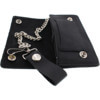 Suicidal Skates Logo Black Chain Leather Wallet