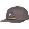 Anti Hero Skateboards Lil Pigeon Snapback Grey / Yellow Hat - Adjustable