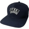 Baker Skateboards Arch Logo Navy Hat - Adjustable
