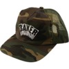 Baker Skateboards Arch Logo Camo Trucker Hat - Adjustable