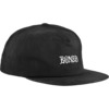 Bones Wheels Blank Canvas Black Hat - Adjustable