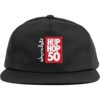 Chocolate Skateboards Interscope Records Inter50 Black 5 Panel Hat - Adjustable