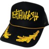 Deathwish Skateboards Captain Black Mesh Trucker Hat - Adjustable
