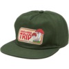 Happy Hour Skateboards Have A Nice Trip Green Hat - Adjustable