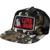 Heroin Skateboards Curb Killer Camo Trucker Hat - Adjustable