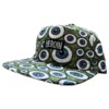 Heroin Skateboards Eyes Olive Snapback Hat - Adjustable