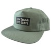 Heroin Skateboards F Drugs Olive Snapback Hat - Adjustable