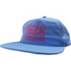 Heroin Skateboards Script Blue / Pink Nylon Hat - Adjustable