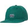 Krooked Skateboards Eyes Green Denim Hat - Adjustable