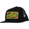 Krooked Skateboards Kamo Black Hat - Adjustable