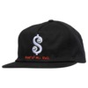 Krooked Skateboards Root Black Hat - Adjustable