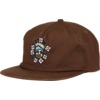 Krooked Skateboards Sweatpants Redux Brown Hat - Adjustable