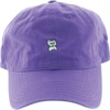 Meow Skateboards Mini Cat Purple Unstructured Hat - Adjustable