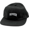 Pepper Grip Tape Co Logo Black Hat