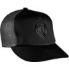 Powell Peralta Three-P Logo Black Mesh Trucker Hat - Adjustable